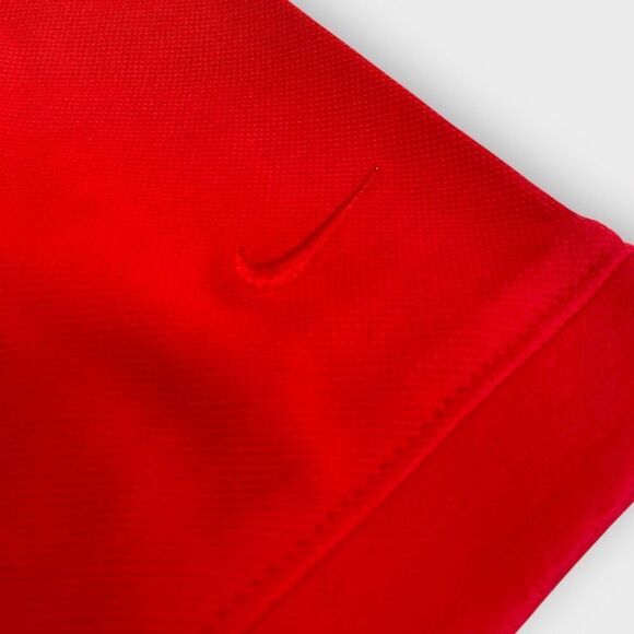 Nike Tiger Woods TW Fist Pump Golf Polo Red Masters DC0347-657 Mens size M New - Picture 8 of 12